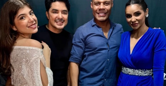 PORTAL TOMAZZI NA NOITE DE GRAVAÇÃO DO DVD DE MARCELINHO DI LIMA